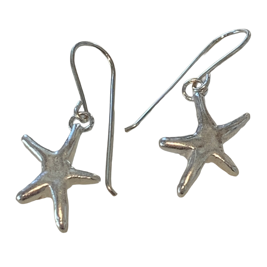 BREATH AND ESSENCE | ‘Starfish Earrings' | Sterling Silver