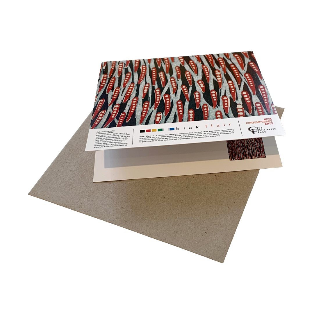 BLAK FLAIR PROJECT | 'Fish Spawning' | Gift Card / Margaret Mara