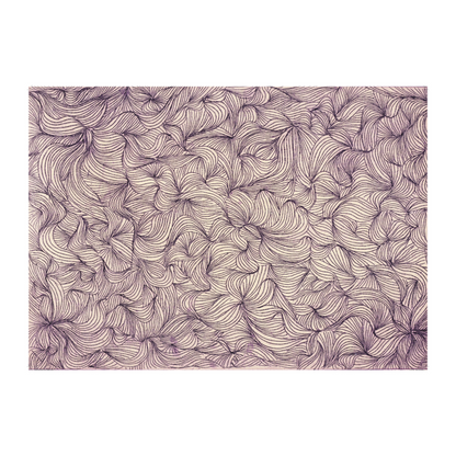 BLAK FLAIR PROJECT | 'Purple Wave Design' | Wrapping Paper / Terence Newman