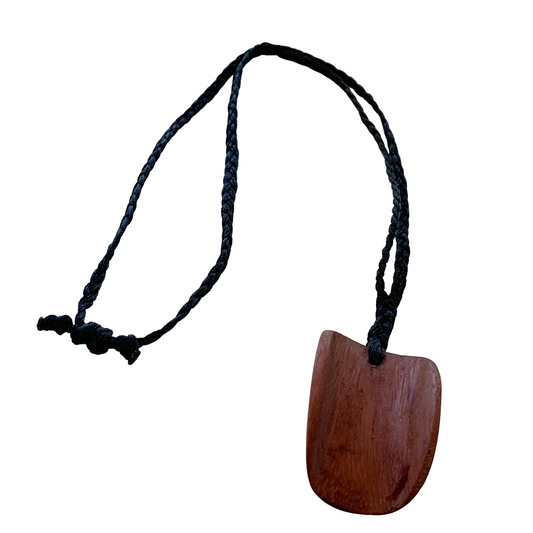 BULBURA CREATIONS | ‘Dubal (Coolamon) Necklace’ | Aboriginal Artefact / Blue Gum