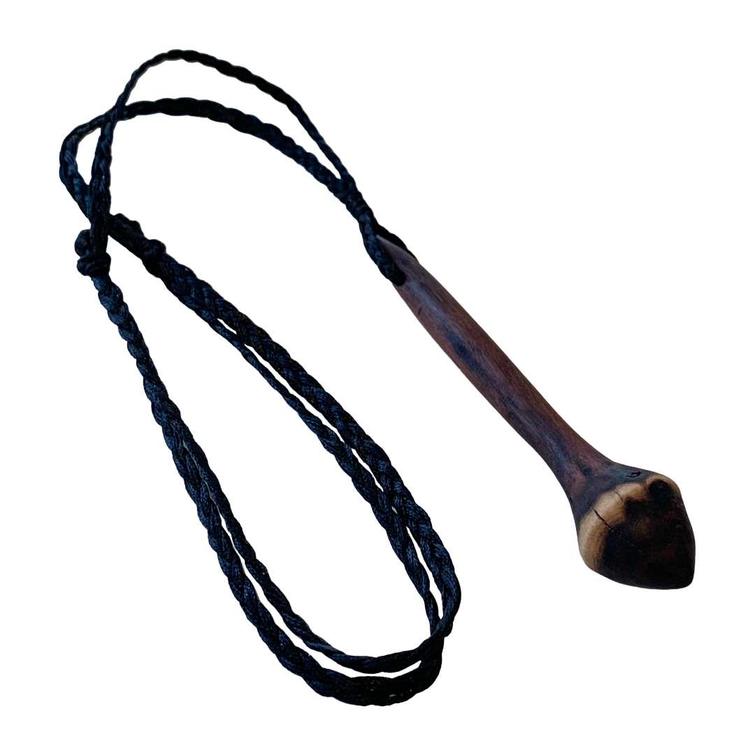 BULBURA CREATIONS | ‘Nulla Nulla Necklace’ | Aboriginal Artefact / Gidgee wood