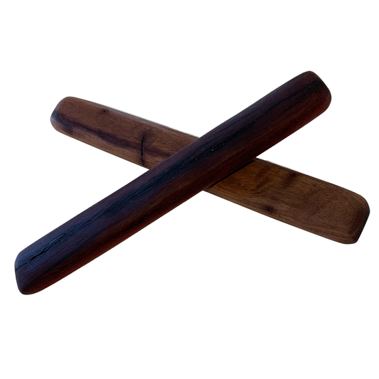 BULBURA CREATIONS | ‘Clapsticks – large’ | Aboriginal Artefact / Molloy Red Box