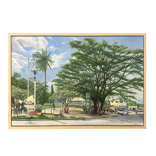 MARILYN TALEO HAVINI | 'Bel Isi (Peace Park), Buka' | Oil on canvas