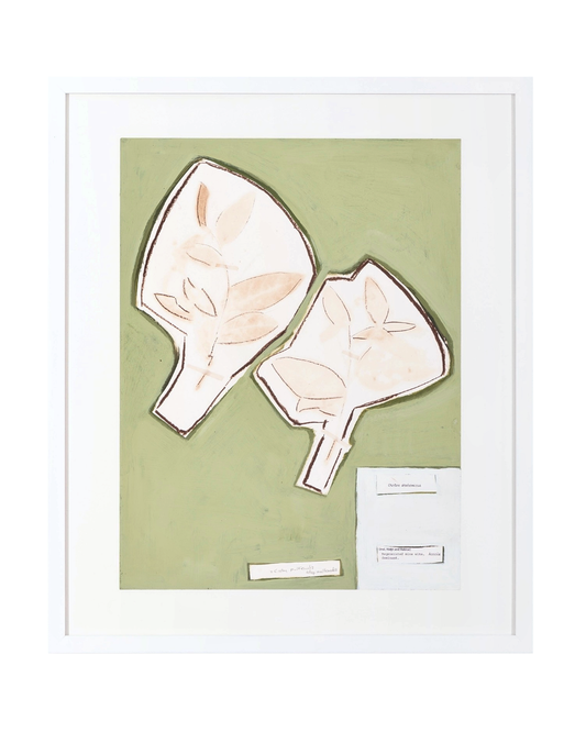 CLAUDINE MARZIK | ‘The Body Language of Plants No. 45’ | Acrylic on paper / framed