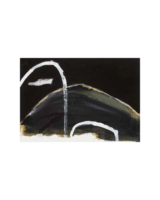 CLAUDINE MARZIK | ‘Undara Archway 2’ | Acrylic on paper / box timber frame