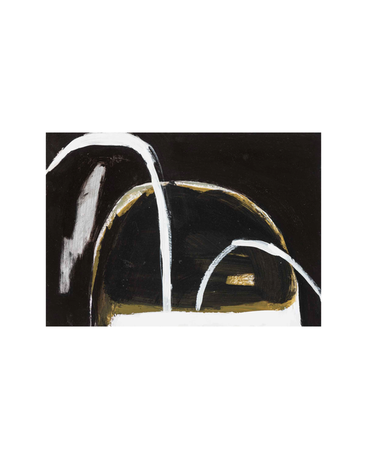 CLAUDINE MARZIK | ‘Undara Archway 3’ | Acrylic on paper / box timber frame