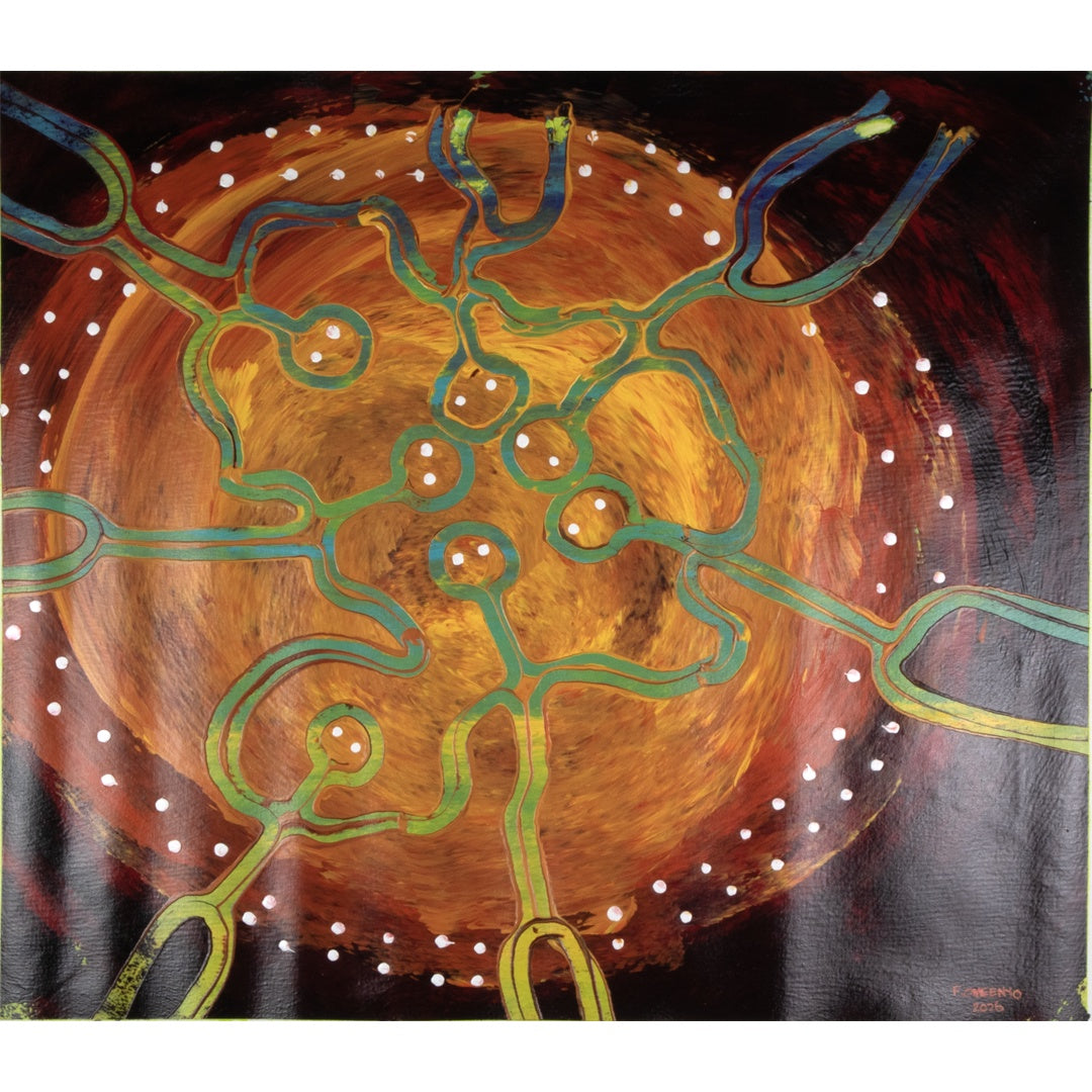 FIONA OMEENYO | 'Celebrating and Connecting' | 2026 | Acrylic on canvas