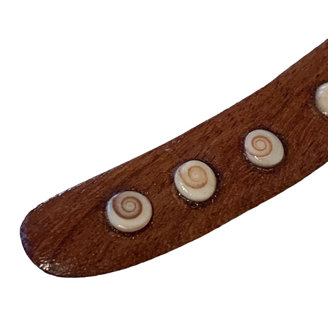 DAVID ANDY - Girringun Art Centre | 'Bagur Necklace (1)' | Wood / shell inlay
