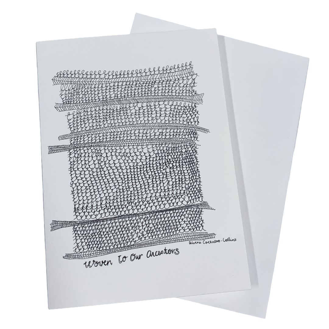 DELVENE COCKATOO-COLLINS | ‘Six Generations Greeting Card' | with envelope