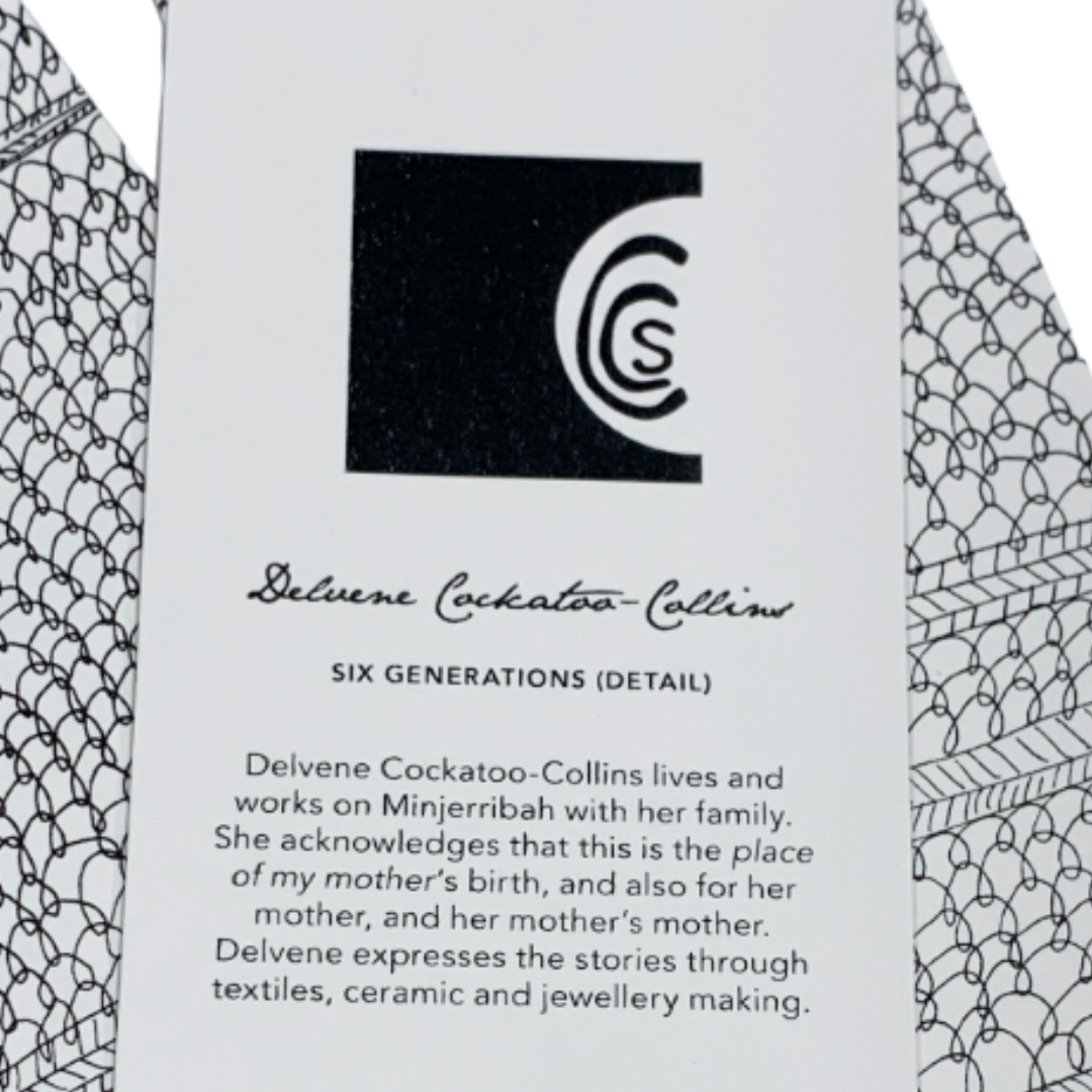 DELVENE COCKATOO-COLLINS | ‘Six Generations Greeting Card' | with envelope