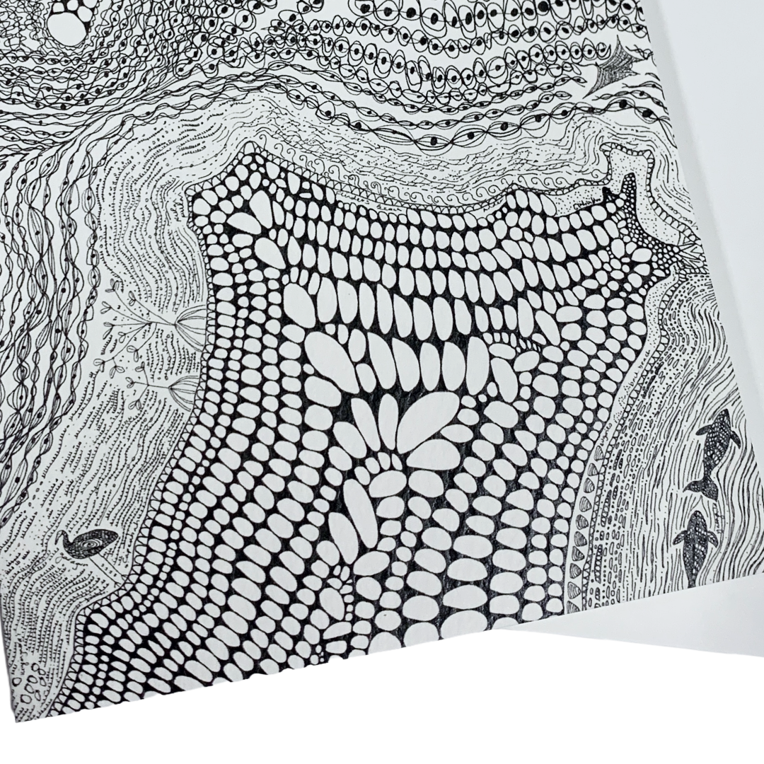 DELVENE COCKATOO-COLLINS | ‘Pulan to Mulgumpin Greeting Card' | with envelope