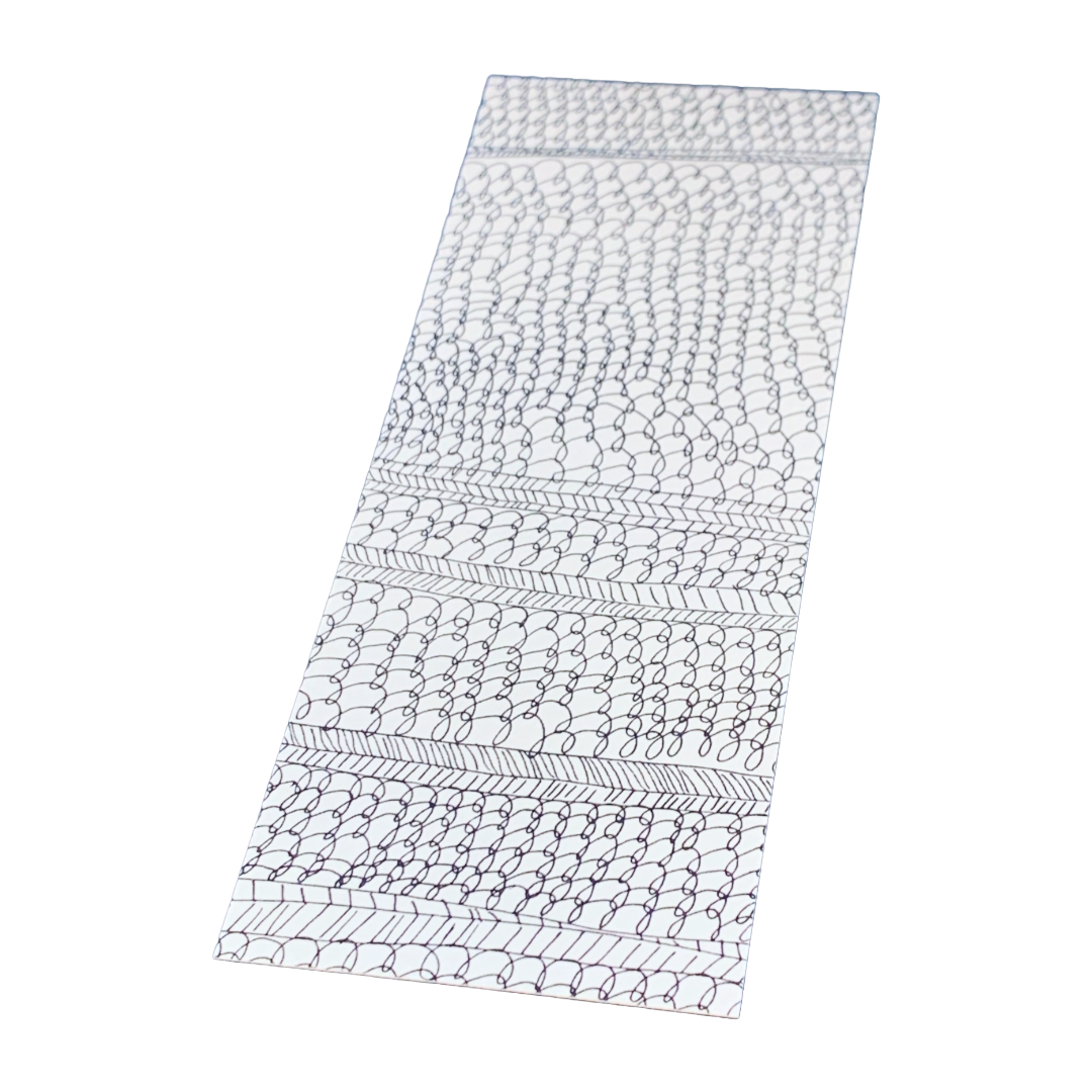 DELVENE COCKATOO-COLLINS | ‘Six Generations (detail) Bookmark' | Printed Textured Card
