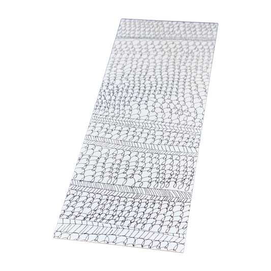 DELVENE COCKATOO-COLLINS | ‘Six Generations (detail) Bookmark' | Printed Textured Card