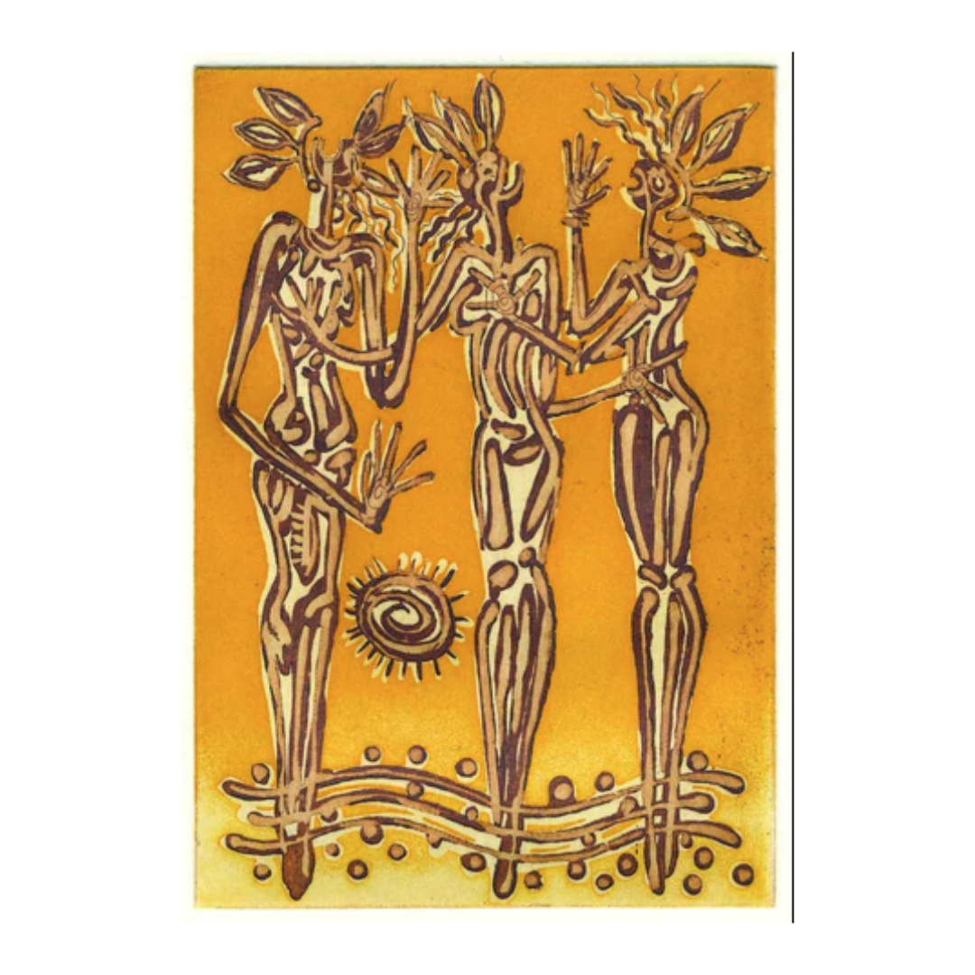 ARONE MEEKS | 'Trinity' | Etching