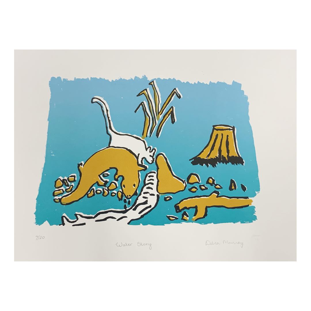 DEBRA MURRAY | 'Water Story' | Screen print