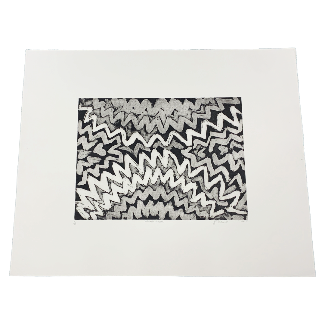 GERALD FOURMILE | 'Shark Tooth' | Etching