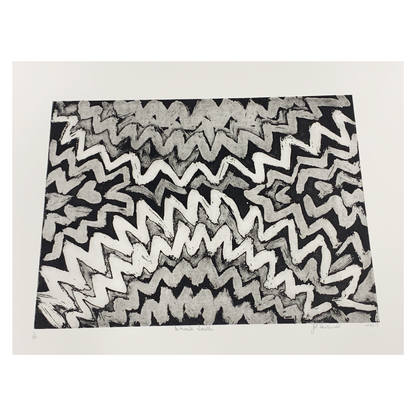 GERALD FOURMILE | 'Shark Tooth' | Etching