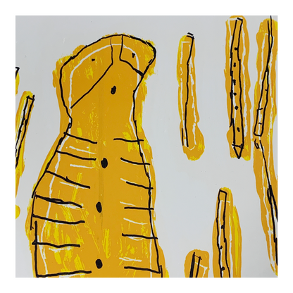 JOHN MURRAY | 'Bagu and Jiman - Firemaker' | Screen print