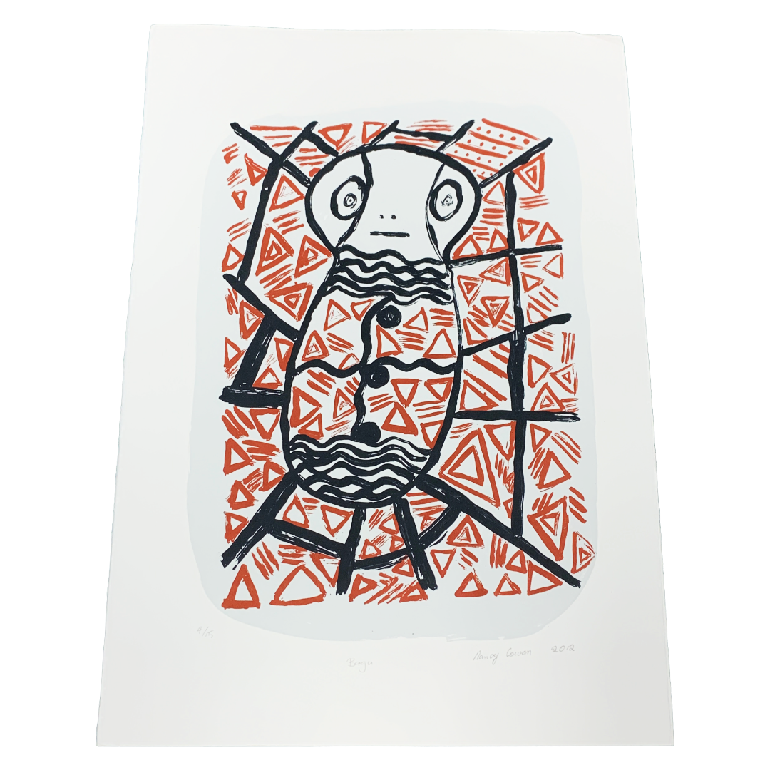 NANCY COWAN | 'Bagu' | Screenprint