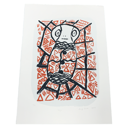 NANCY COWAN | 'Bagu' | Screenprint