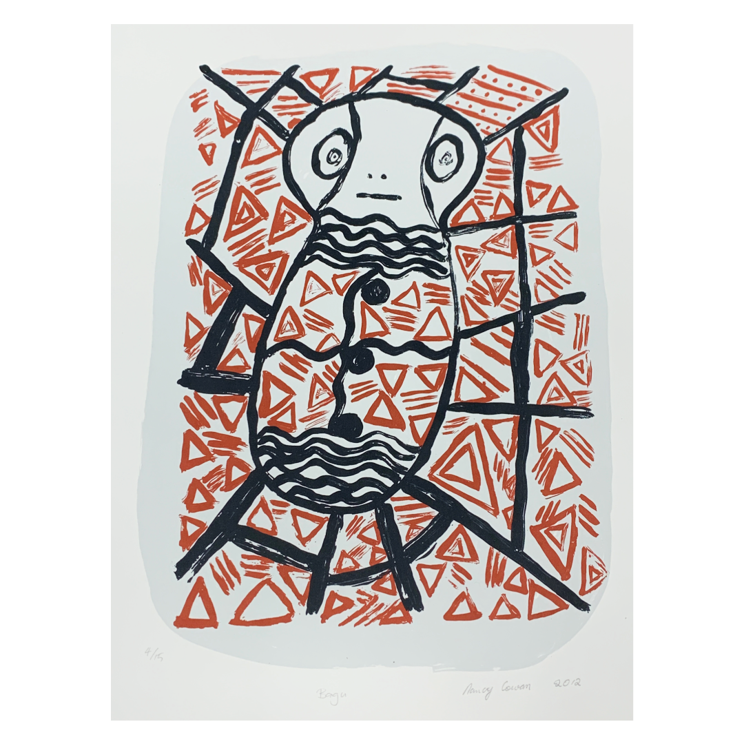 NANCY COWAN | 'Bagu' | Screenprint