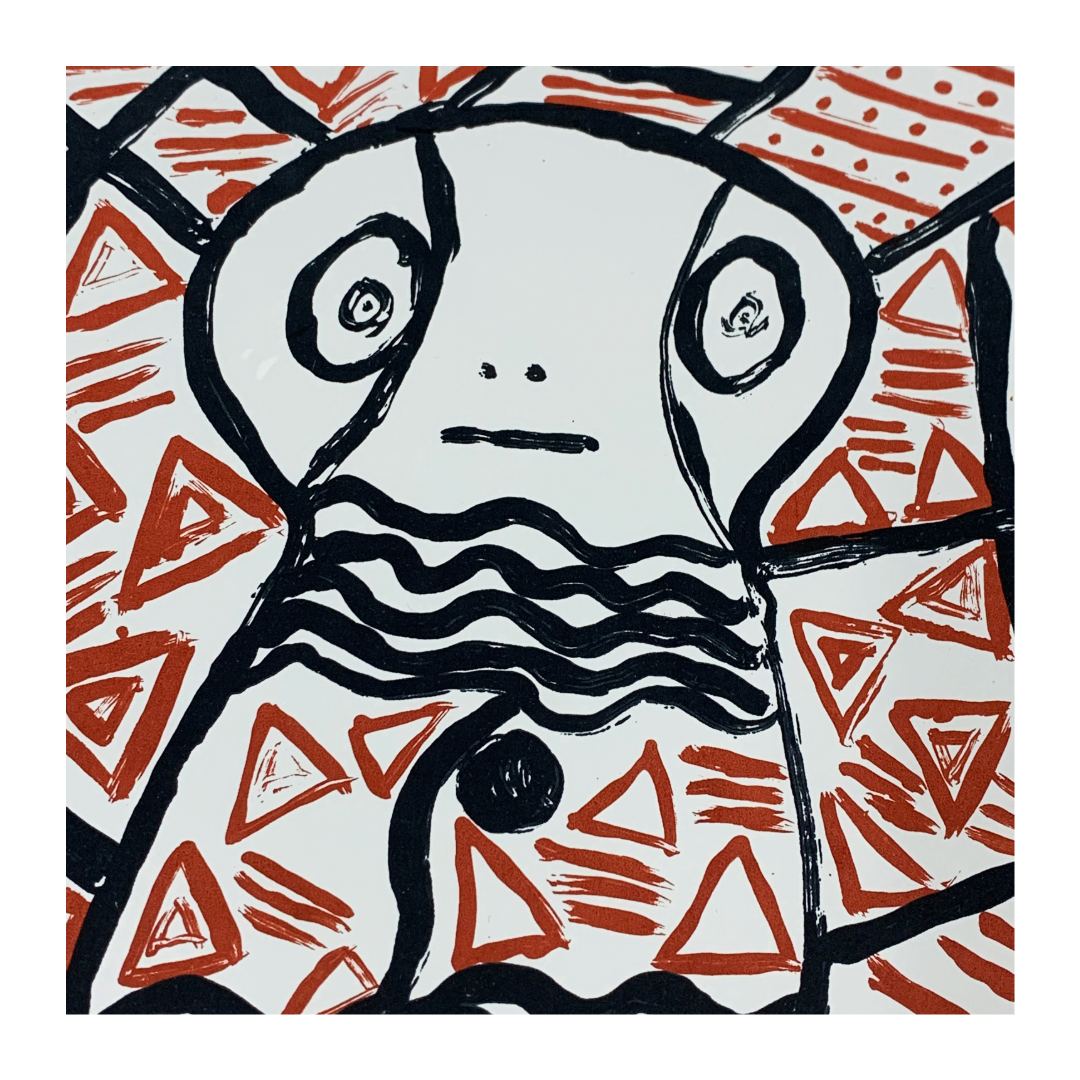 NANCY COWAN | 'Bagu' | Screenprint