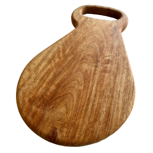 EARL HILL STUDIOS | ‘White Cedar Board / Wooden handle’ | Hand-made bread board