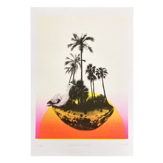 HANNAH MURRAY | 'Entropicana' | A3 Risograph / framed