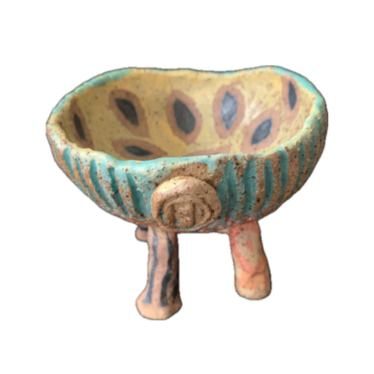 FLINTSTONE DESIGNS | ‘Black Seed Critter' | Ceramic