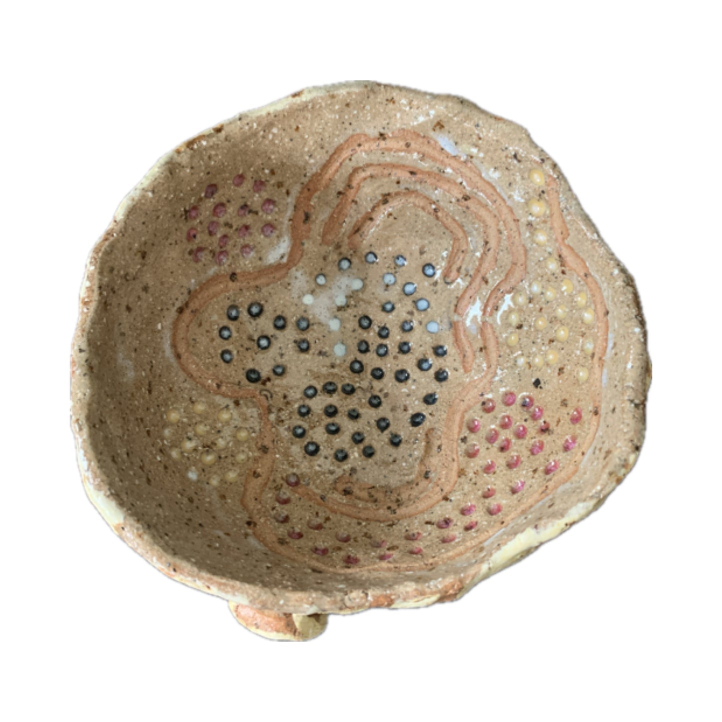 FLINTSTONE DESIGNS | 'My Journey - Dots and Lines Critter' | Ceramic