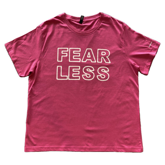 DARREN BLACKMAN | 'FEAR LESS' | Women's T-shirt / Pink