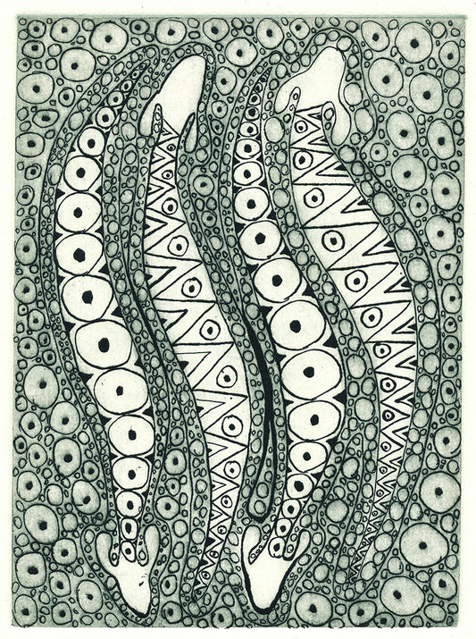 DAPHNE DE JERSEY | 'Four Generations' | Etching