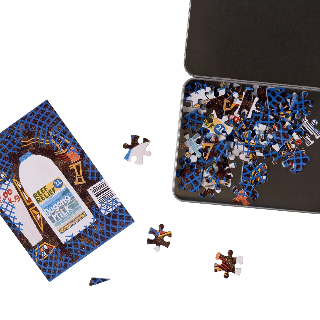 LEONARD ANDY - GIRRINGUN ART CENTRE | 'Ocean Supermarket' | Puzzle
