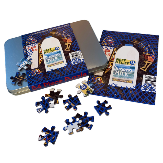 LEONARD ANDY - GIRRINGUN ART CENTRE | 'Ocean Supermarket' | Puzzle