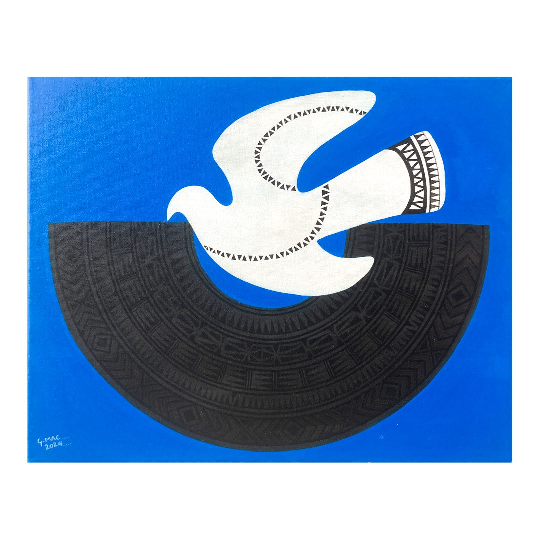 GLEN MACKIE | 'Gaynah' | 2024 | Acrylic painting