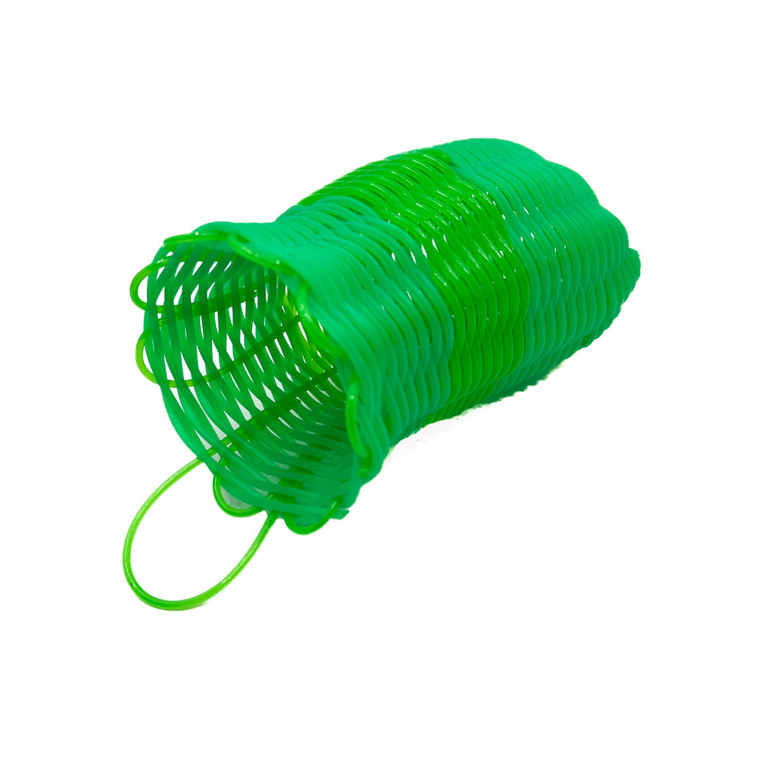 GIRRINGUN ART CENTRE – Nephi Denham | ‘Recycled Woven Basket’ | Electrical wire / Green