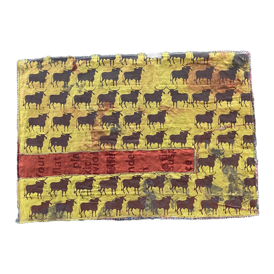 HANNAH PARKER | 'Mats About Place '(29) | 2025 | Screen-printed fabric