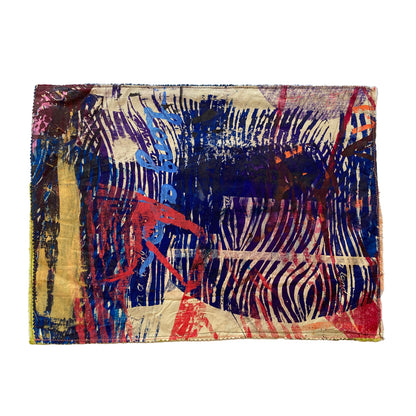 HANNAH PARKER | 'Mats About Place '(33) | Screen-printed fabric