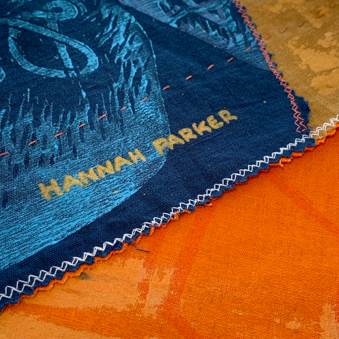 HANNAH PARKER | 'Mats About Place '(34) | Screen-printed fabric