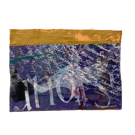 HANNAH PARKER | 'Mats About Place '(35) | Screen-printed fabric