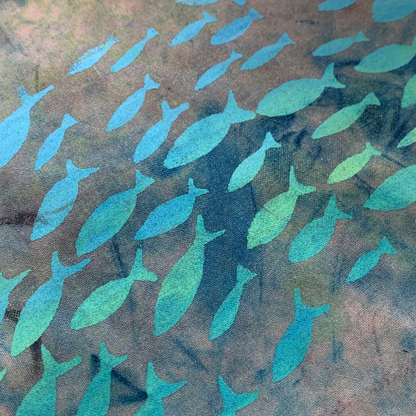 HANNAH PARKER | 'Mats About Place '(37) | Screen-printed fabric