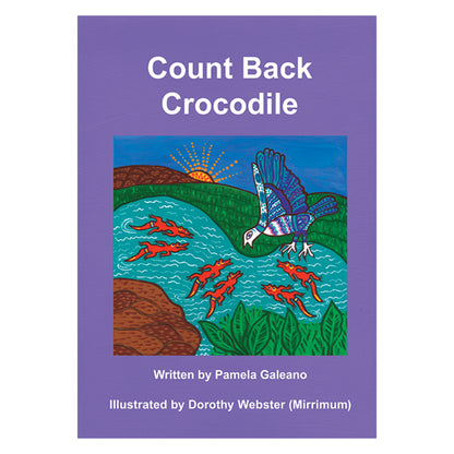 PAM GALEANO | 'Count Back Crocodile' | Illustrated Children's book