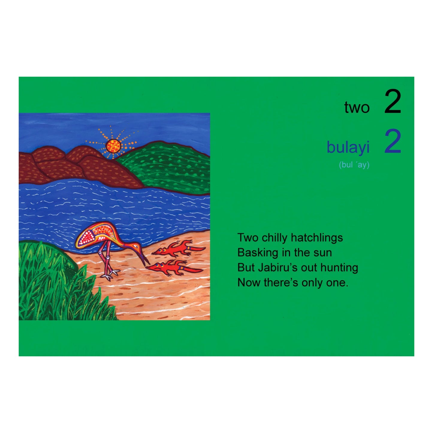 PAM GALEANO | 'Count Back Crocodile' | Illustrated Children's book