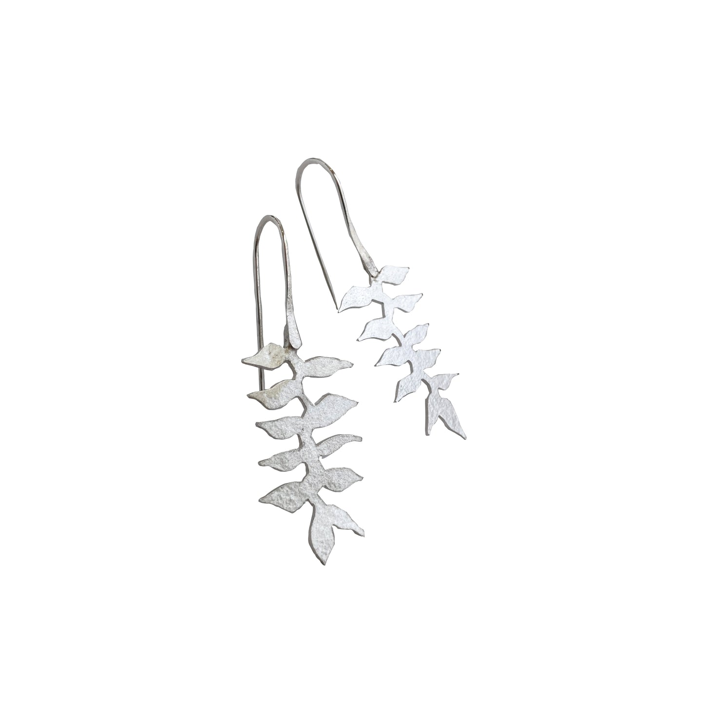 BREATH AND ESSENCE |  ‘Wild Earth Earrings'  | Large | Sterling silver