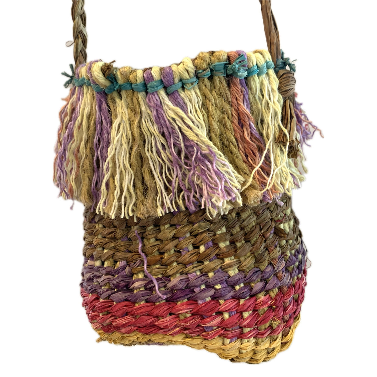 PAULA SAVAGE - Moa Island | 'Migi Bag #543' | Woven rafia + jute | 2026