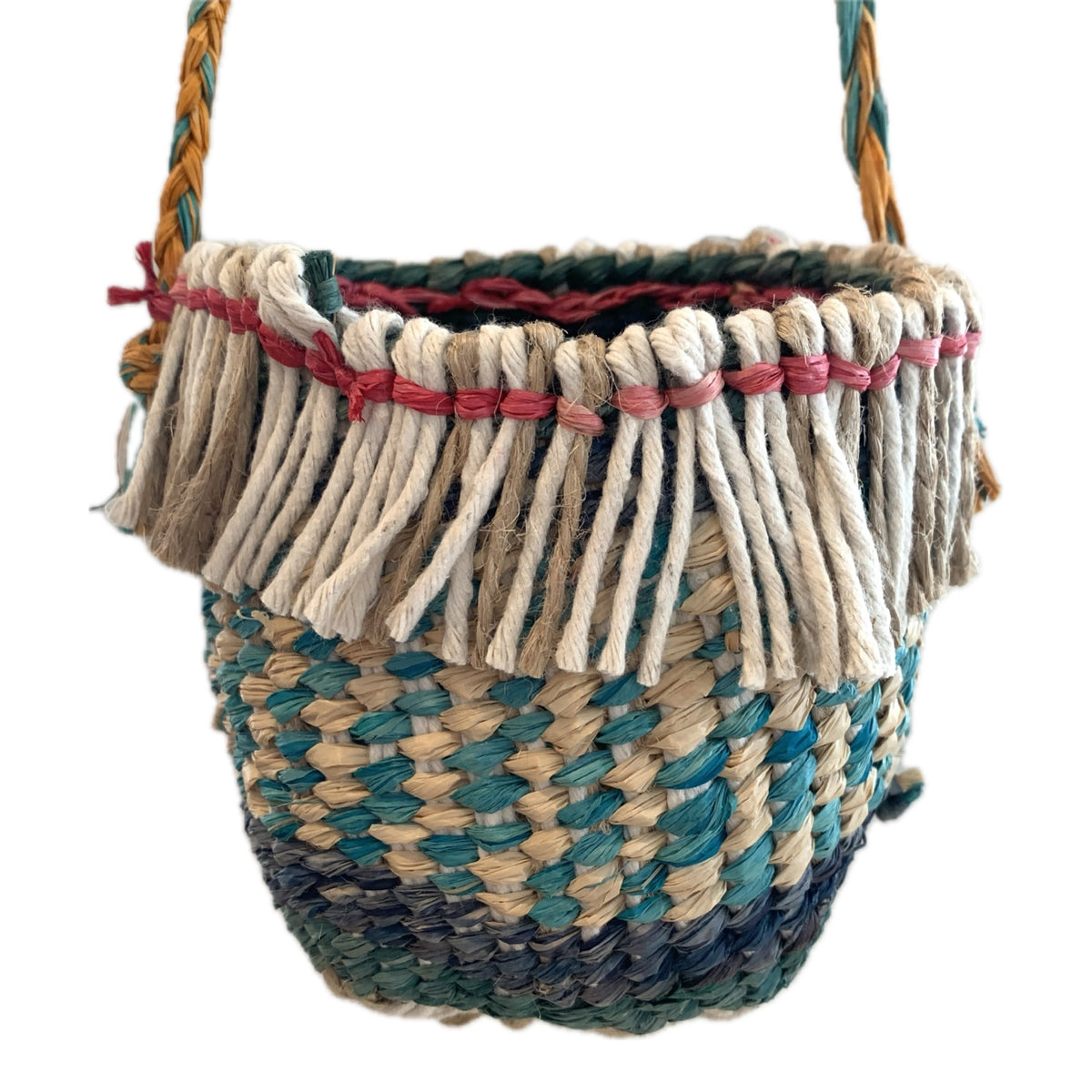 PAULA SAVAGE - Moa Island | 'Migi Bag #550' | Woven rafia + jute | 2026