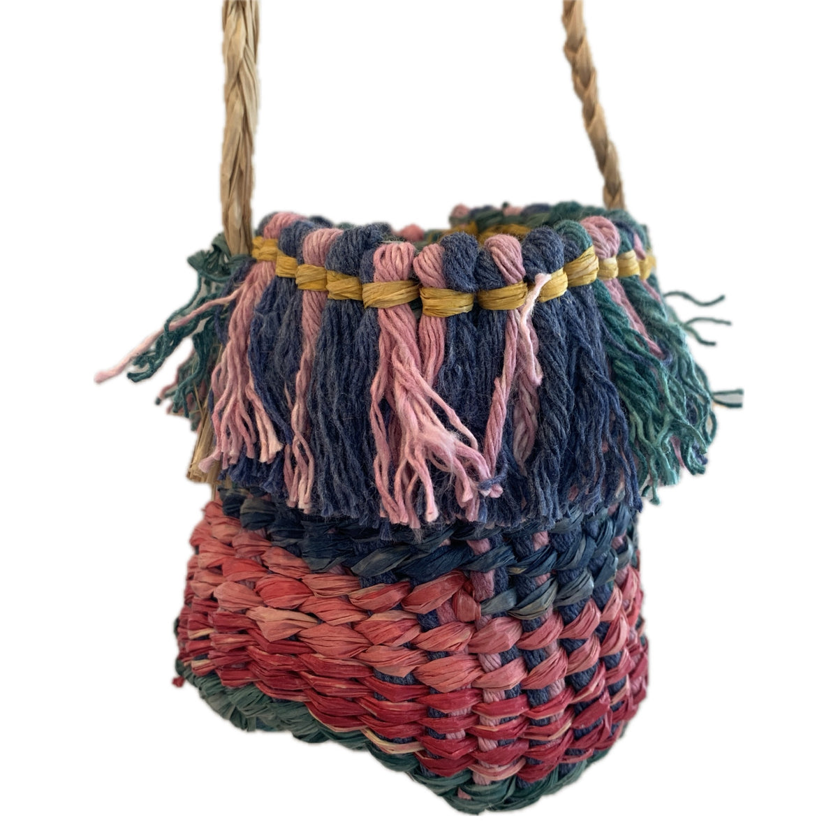 PAULA SAVAGE - Moa Island | 'Migi Bag #547' | Woven rafia + jute | 2026