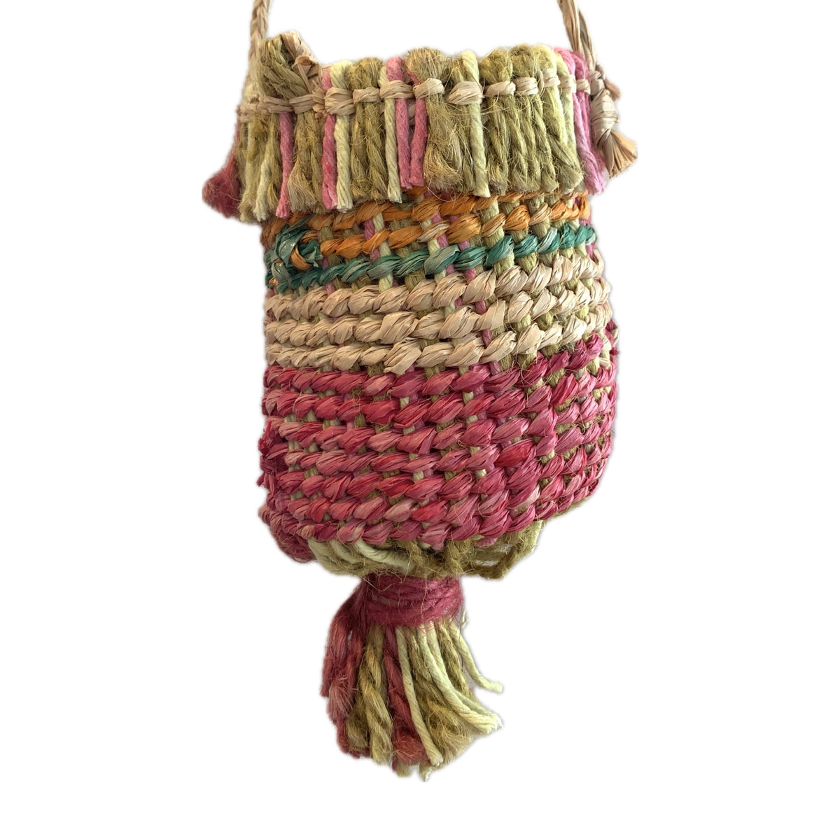 PAULA SAVAGE - Moa Island | 'Migi Bag #549' | Woven rafia + jute | 2026