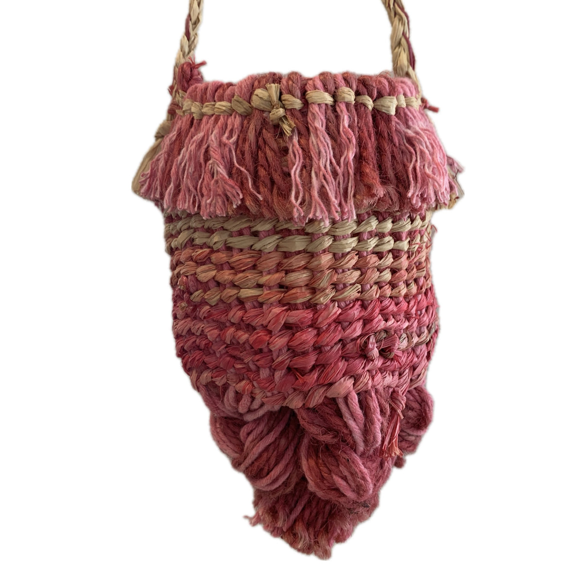 PAULA SAVAGE - Moa Island | 'Migi Bag #546' | Woven rafia + jute | 2026