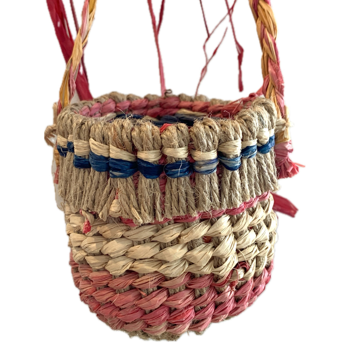 PAULA SAVAGE - Moa Island | 'Migi Bag #458' | Woven rafia + jute | 2026